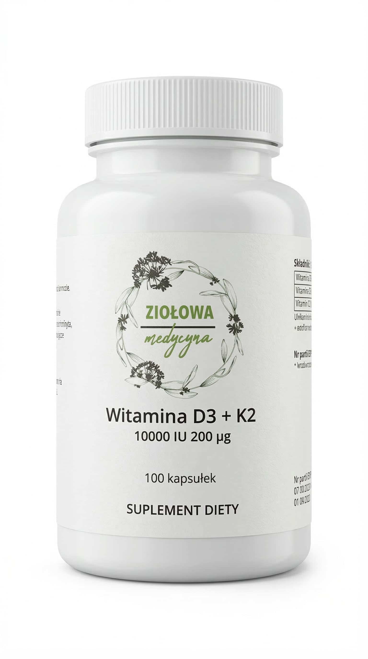 Witamina D3 + K2mk7