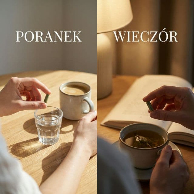 Codzienna rutyna z moringą