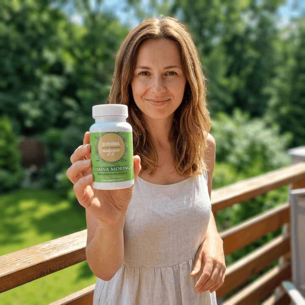 Klientka korzystająca z naturalnej rutyny